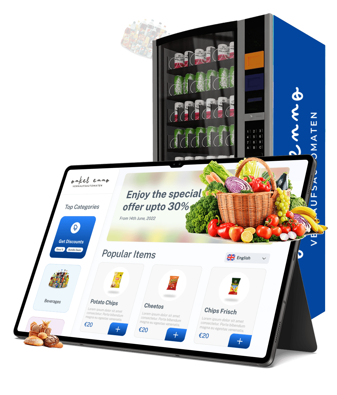 Onkel Enno Verkaufsautomaten Mockups