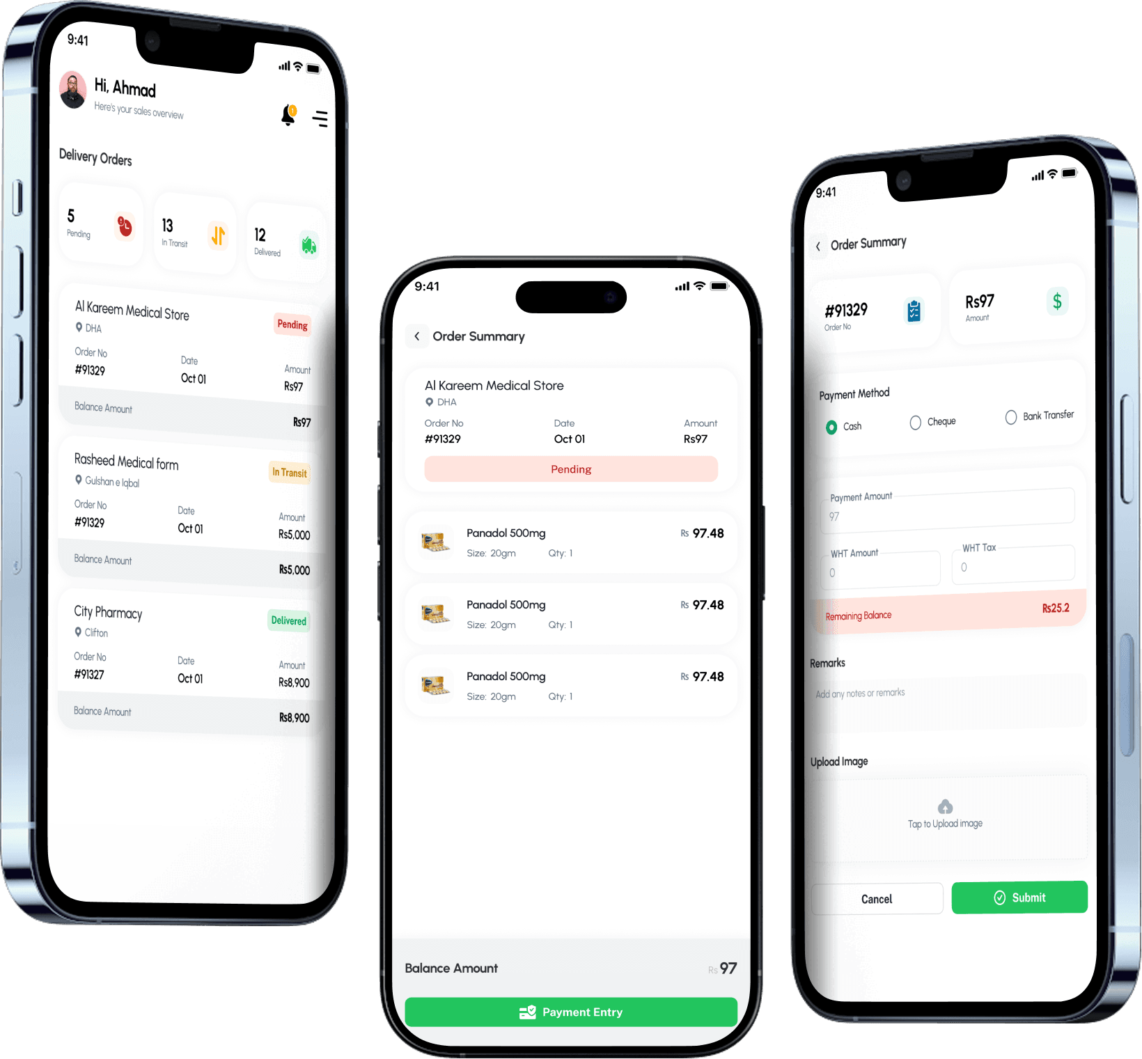 POS Interface Visualization