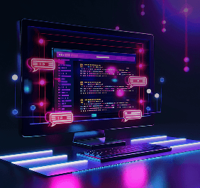 Custom Software Development Service Hero Background