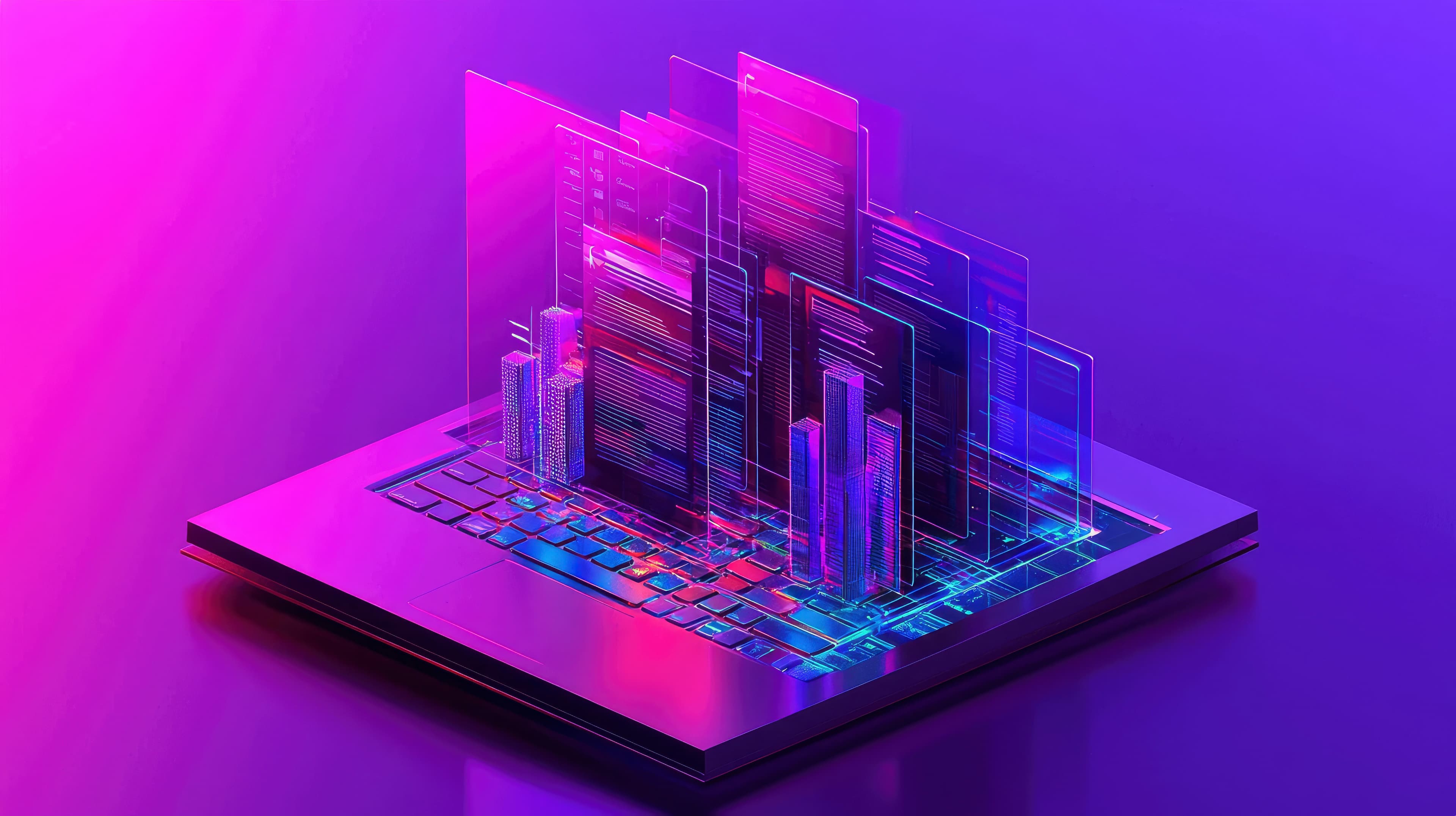 SaaS Development & Architecture Service Hero Background